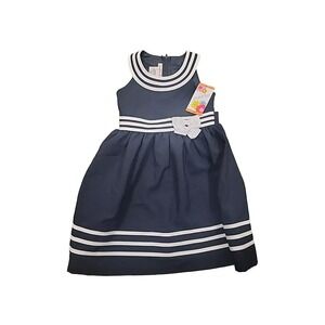 Jessica Ann Girls Dress Navy Size *4*